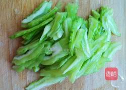 苦瓜炒肉的做法图解2