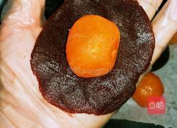 偶做滴豆沙蛋黄月饼的做法图解7