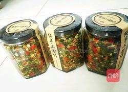 韭菜花拌剁椒的做法图解1
