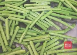 素炒豇豆的做法图解2