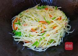 双椒土豆丝的做法图解13