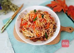 扬州干丝炒肉丝的做法图解16