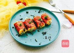 培根芝士饭团的做法图解7