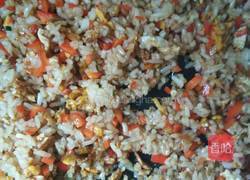 鸡蛋配鸡排炒饭的做法图解9