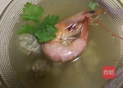 大虾肉丸汤的做法图解7