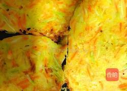 茭瓜胡萝卜丝饼的做法图解8