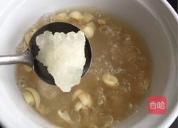 莲子百合银耳羹的做法图解8
