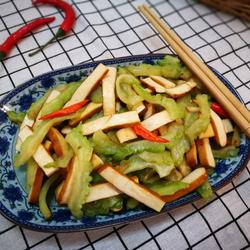 豆干煸苦瓜的做法[图]