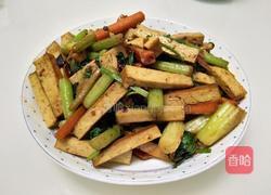 芹菜炒豆干的做法图解9