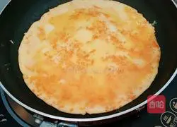 Carrot Egg Pancake Recipe Illustration 5