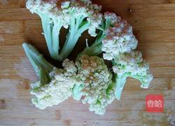 辣炒花菜的做法图解1