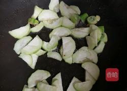 丝瓜鸡蛋面的做法图解3