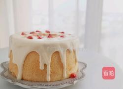 芒果冰激凌爆浆戚风蛋糕(6寸)的做法图解11