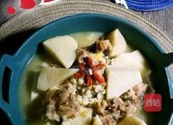 山药薏米脊骨汤的做法图解1