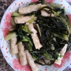 海霸王海带炒大头菜的做法[图]