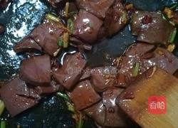 酸菜鸭血的做法图解2
