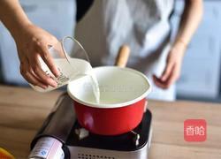美容养颜下午茶—木瓜椰奶冻的做法图解2
