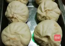Illustration of how to make bean sprouts buns 3