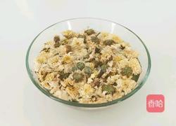 菊花绿豆饮 解乏护肝的做法图解1