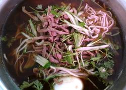 家常肉丝面