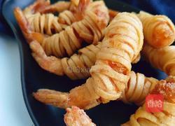 超级有文艺范的千丝万缕虾的做法图解11