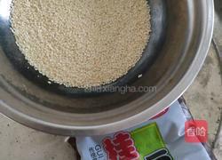 桂花豆沙芝麻球制作程序的做法图解3