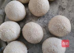 桂花豆沙芝麻球制作程序的做法图解5
