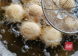 桂花豆沙芝麻球制作程序的做法图解7