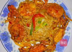 邂(河蟹)逅金针菇的做法图解3