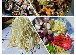 邂(河蟹)逅金针菇的做法图解1