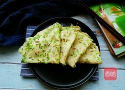 蒜黄鸡蛋饼的做法图解8