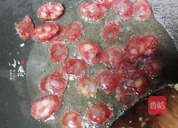 腊肠炒米粉的做法图解3