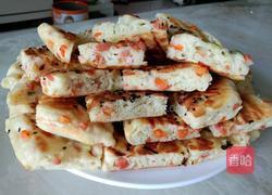 大米煎发面饼的做法图解6