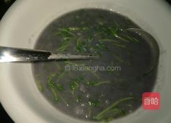 芋头豆苗浓汤的做法图解7