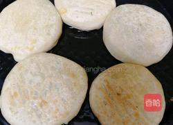 韭菜虾皮鸡蛋馅饼的做法图解5