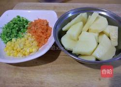 田园土豆泥焗大虾的做法图解2