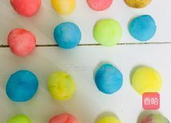 五彩冰皮月饼的做法图解6