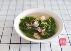 雷公根瘦肉汤的做法图解4