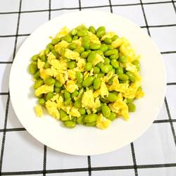 毛豆炒蛋的做法[图]