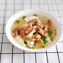 酥肉豆腐汤的做法[图]