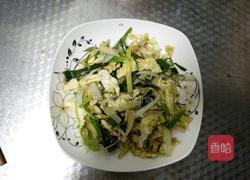 大葱炒鸡蛋的做法图解3