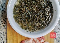 马齿苋烧肉 的做法图解1
