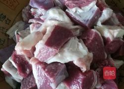 牛腩炖西红柿的做法图解2