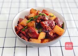 蘿卜燜牛腩的做法圖解8