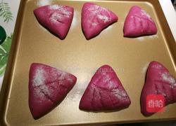 豆沙麻薯火龙果面包的做法图解15