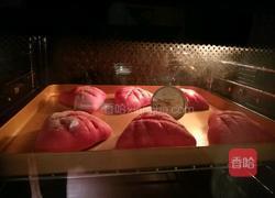 豆沙麻薯火龙果面包的做法图解16