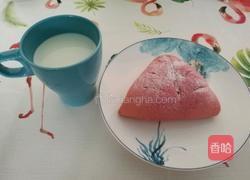 豆沙麻薯火龙果面包的做法图解18