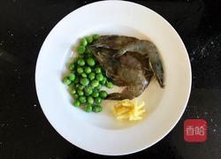 鲜虾豌豆砂锅粥的做法图解4
