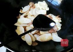 茭白炒肉的做法图解7