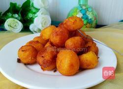 炸紅薯丸子的做法圖解9